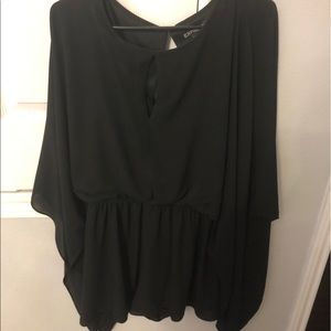 Express Black Romper